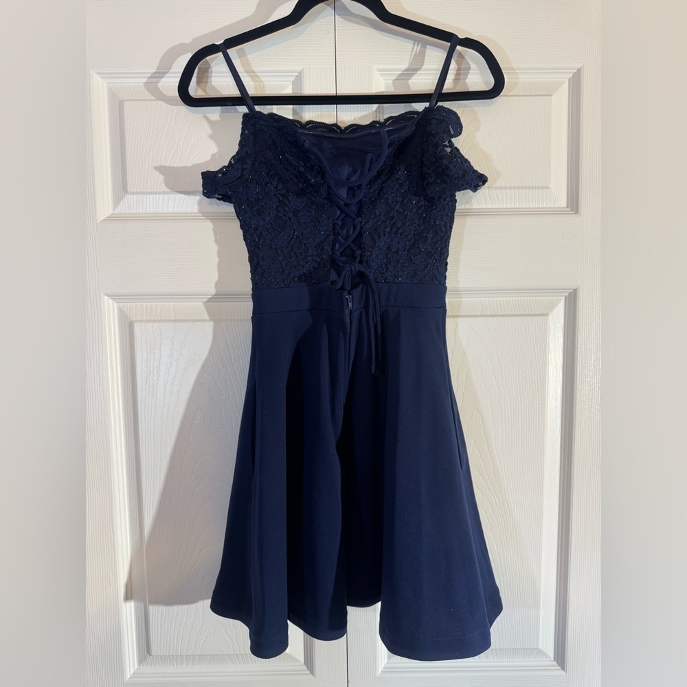 City Studio Mini Dress size 1/2 NWOT - Picture 5 of 5